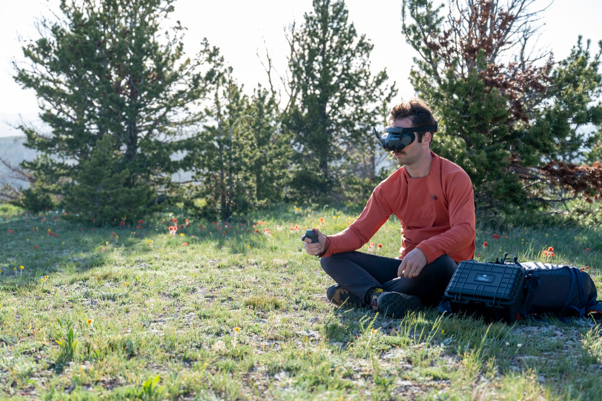 Colorado Drone Chargers PRCS charging Skydio X10 batteries in the field