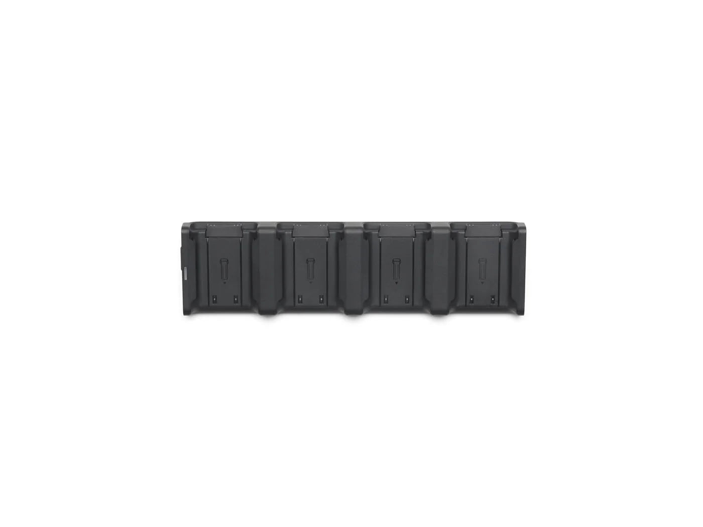 DJI Matrice 4 Series smart battery charging hub with four batteries