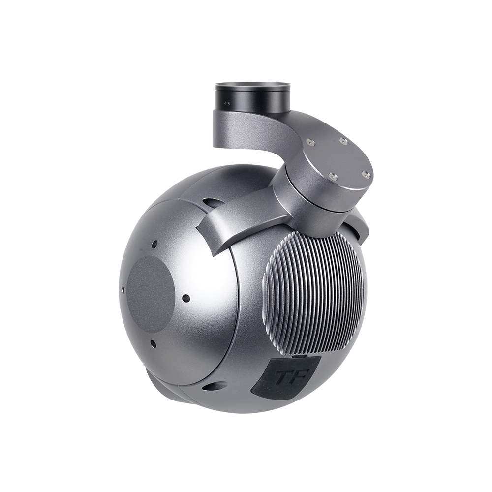 ViewPro A30T-50 gimbal camera rear view with Viewport quick-release mount