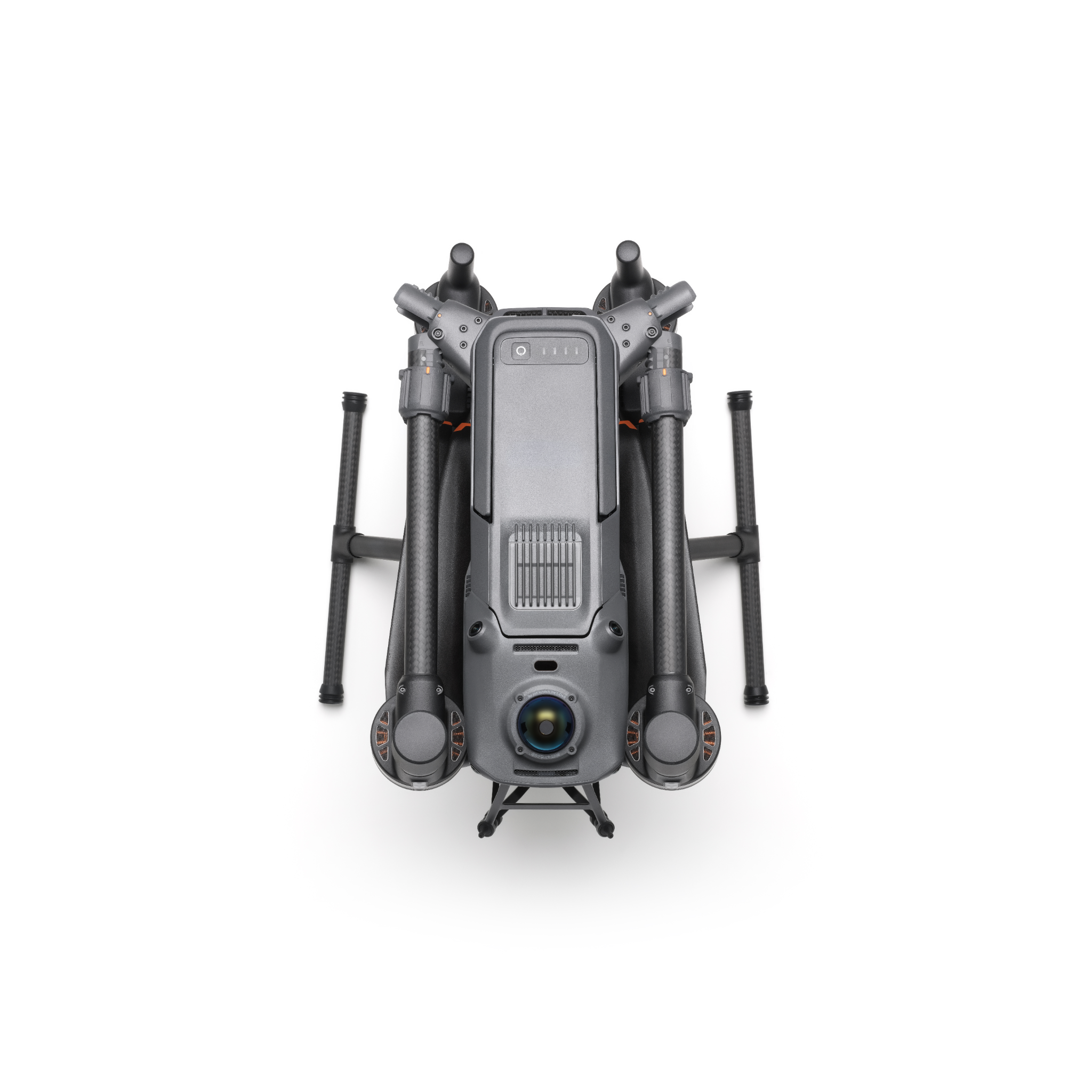 DJI Matrice 400 Drone Folded and on White Background