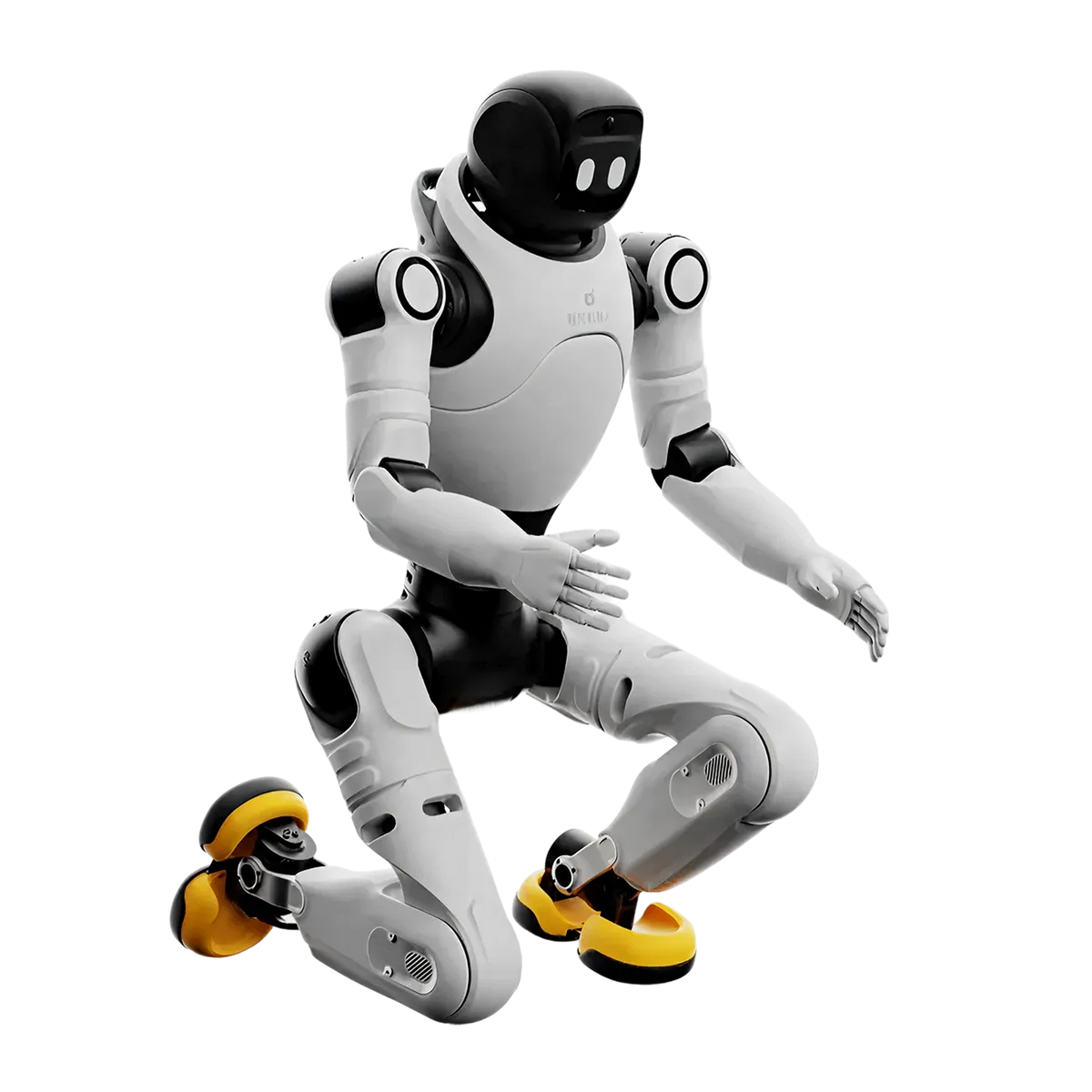 AgiBot X2 humanoid robot performing a preset motion routine for events and brand activations