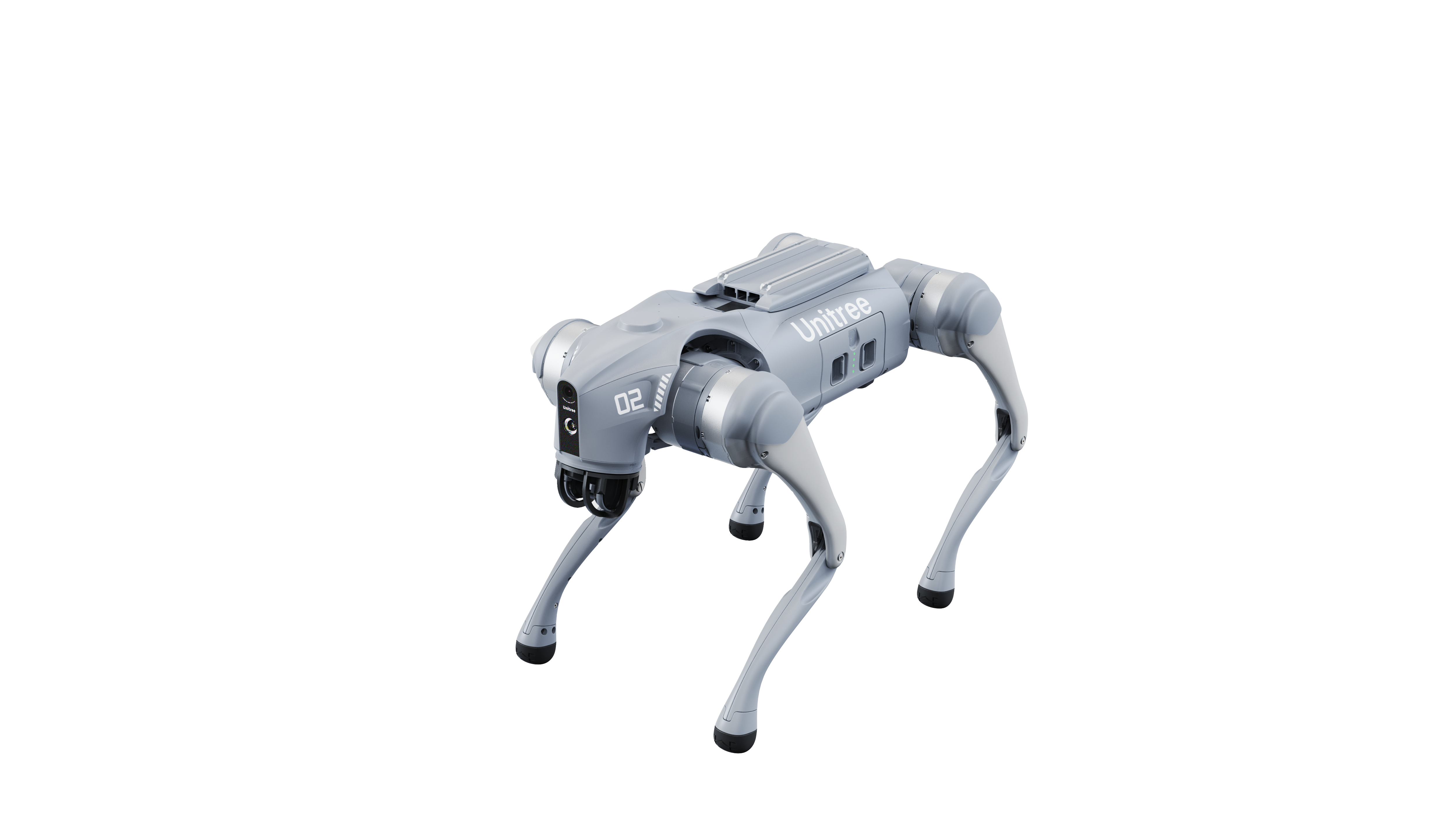 Unitree Go2 Edu research quadruped with expansion backpack