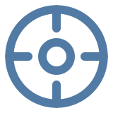 Laser rangefinder icon