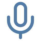 Voice and AI interaction icon