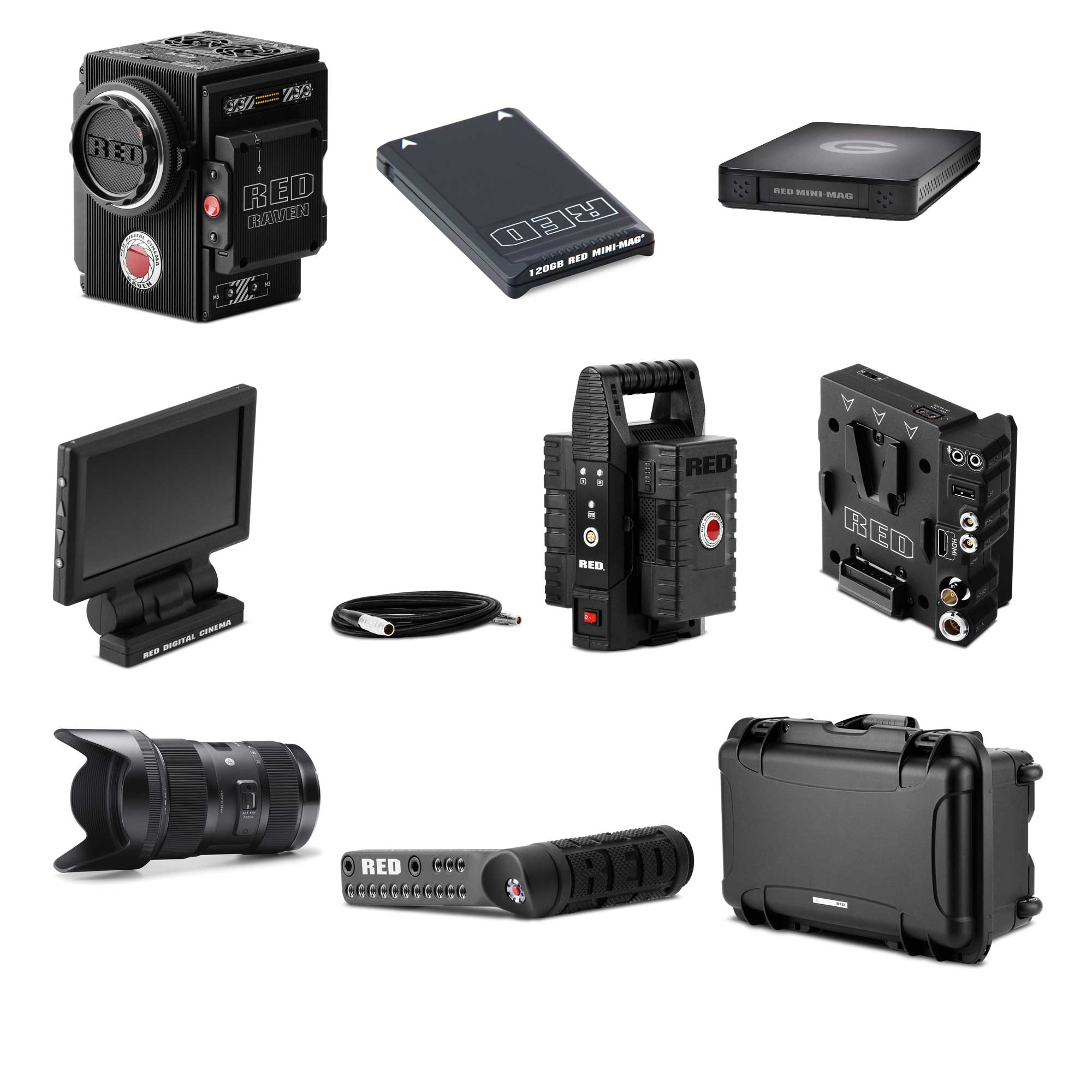Red Raven 4K Ready-To-Shoot Camera Kit