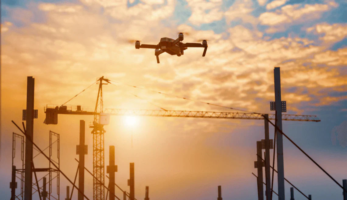 Drones For Construction Industry: How They Are Transforming the Sector