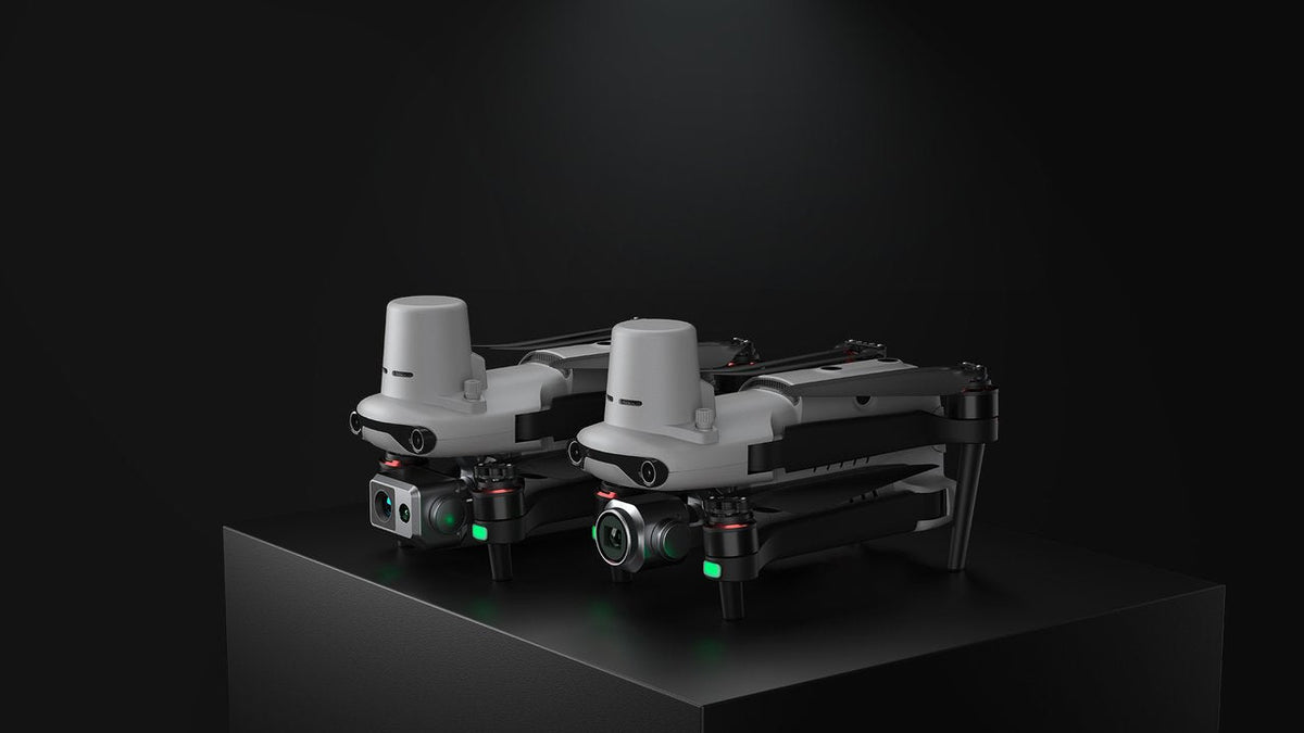 Two Autel EVO II RTK Series V3 drones with RTK modules