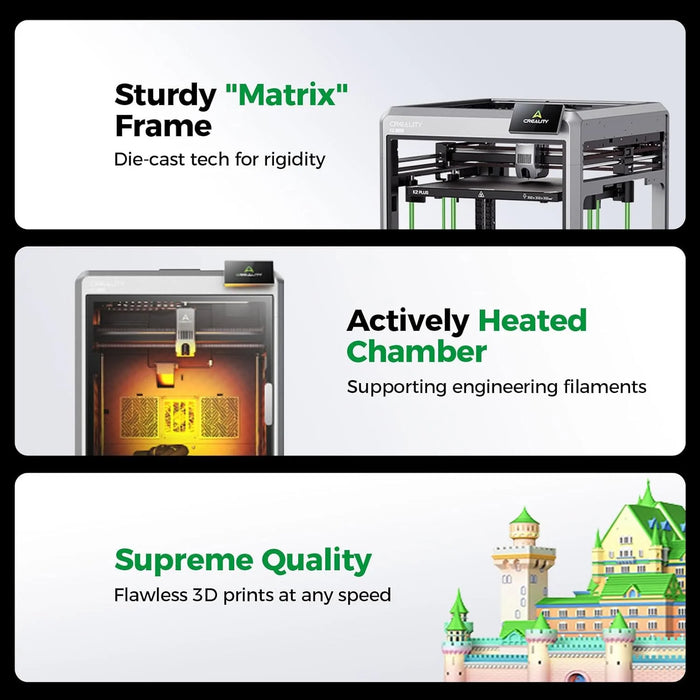 Creality K2 Plus Combo – 600mm/s Multicolor 3D Printer with CFS