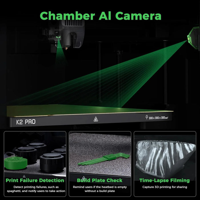 Creality K2 Pro Combo – 600mm/s Multicolor 3D Printer with CFS