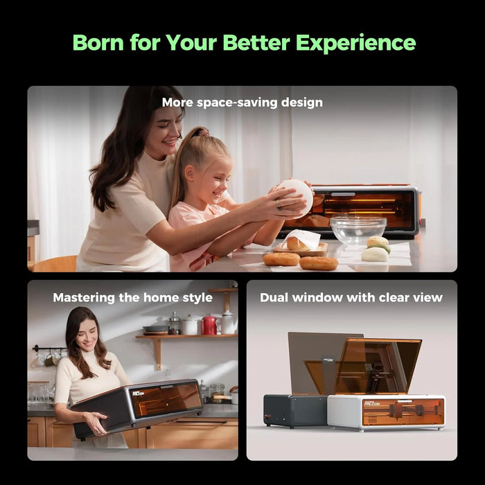 Creality Falcon A1 10W Fully Enclosed Laser Engraver – 600mm/s Speed