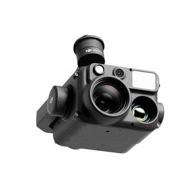 DJI Zenmuse H30T from bottom up angle on white background