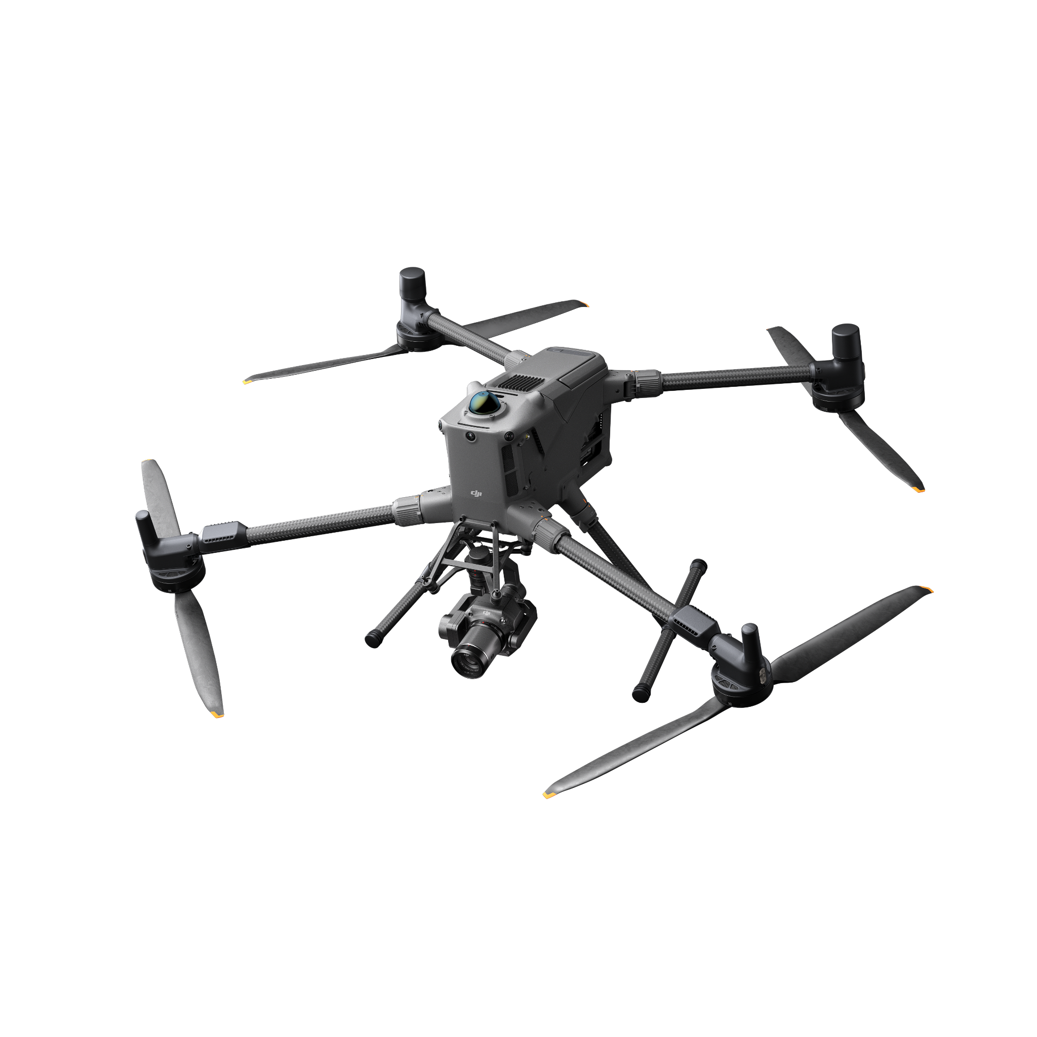 DJI Zenmuse P1 Camera on Matrice 400 RTK on white background