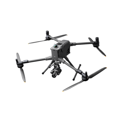 DJI Zenmuse P1 Camera on Matrice 400 RTK on white background