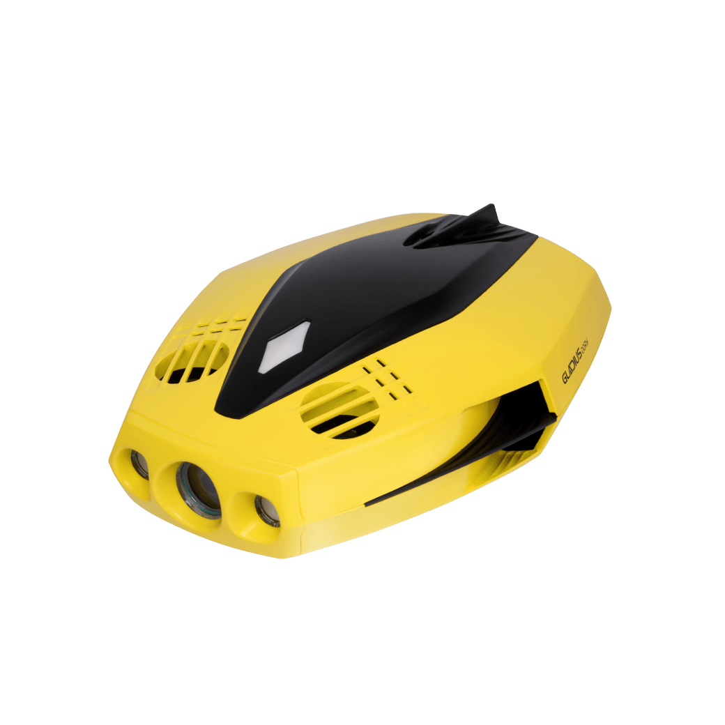 CHASING GLADIUS MINI S underwater drone in yellow — 100m prosumer ROV for sale