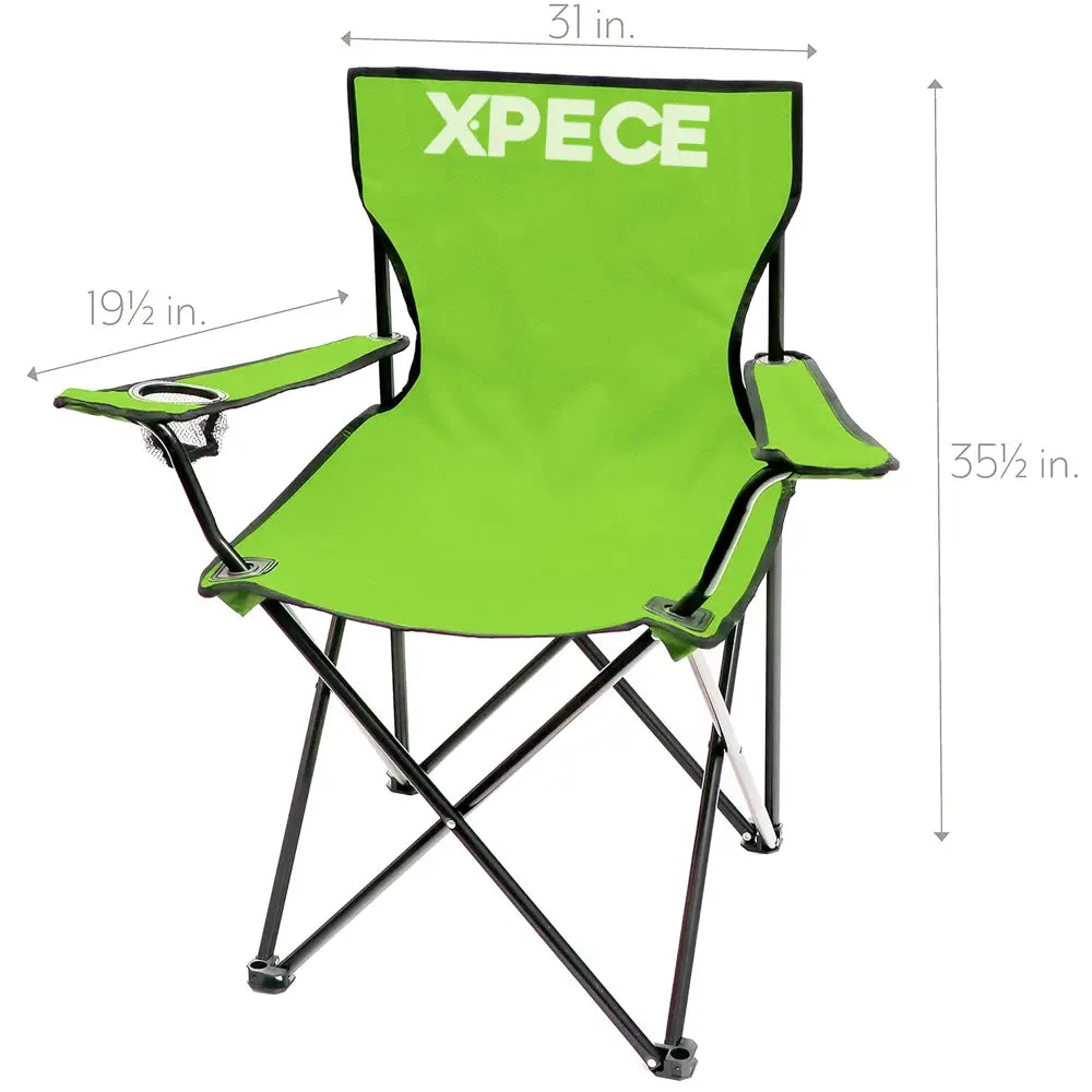 Xpece Heavy Duty Beach Chair with Cup Holder