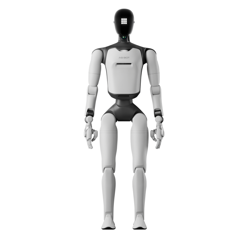 AgiBot A3 Ultra humanoid robot standing, front view