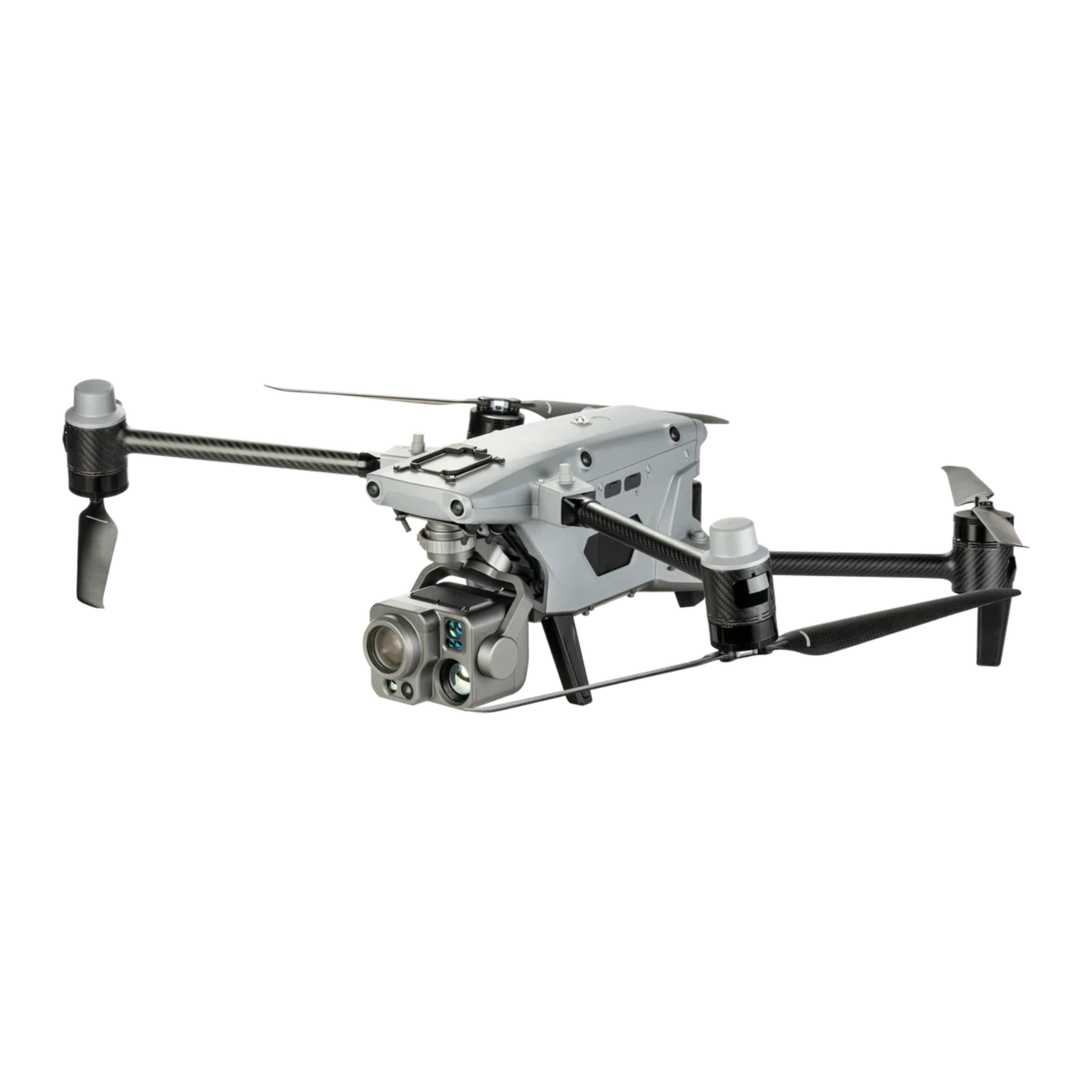 Autel Alpha Drone flying with RTK accuracy, showcasing obstacle avoidance sensors and long endurance for professional surveying and mapping.