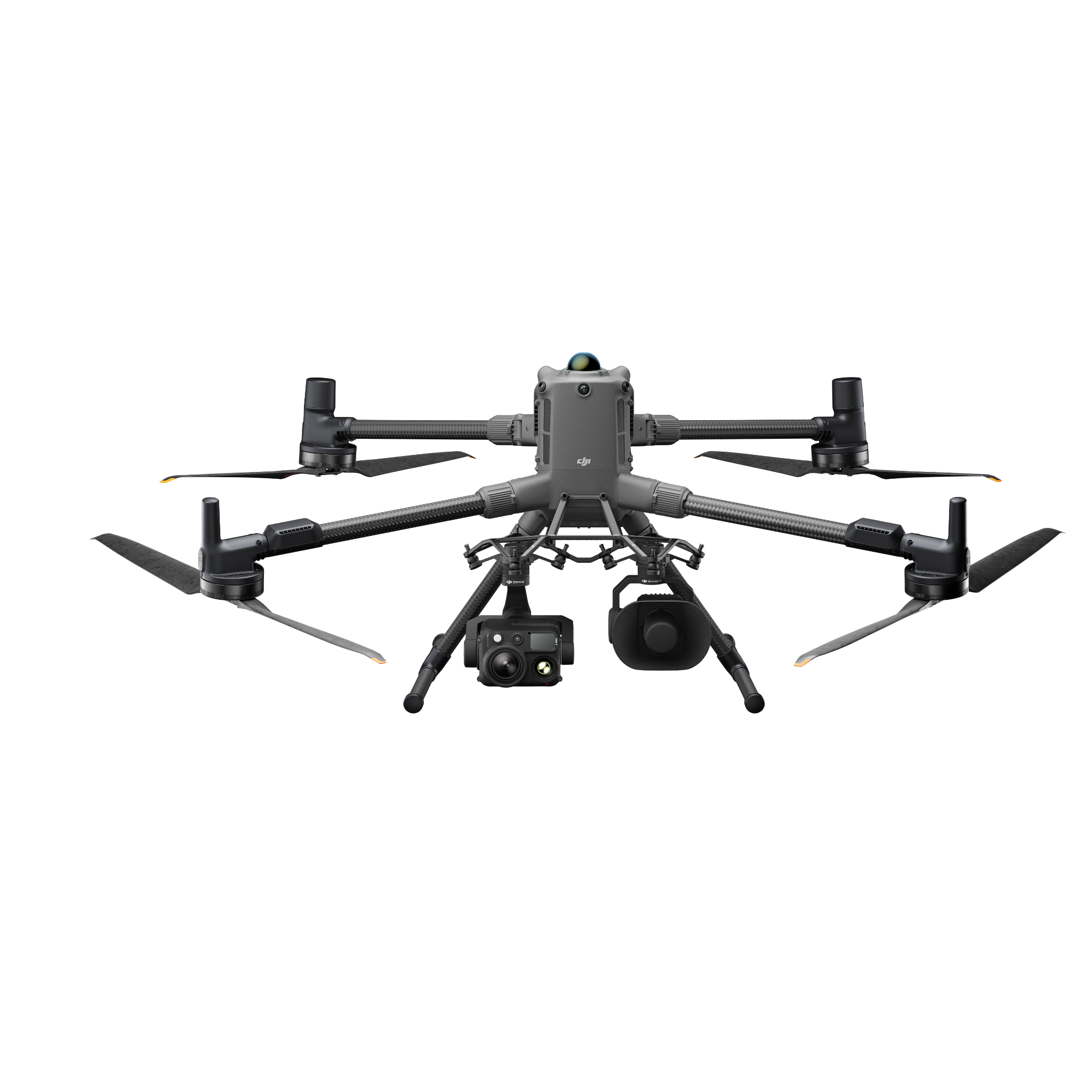 DJI Matrice 400 Drone from the front with H30T and V1