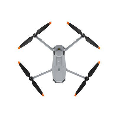 Top-down view of the DJI Matrice 4E drone highlighting propeller placement and compact frame