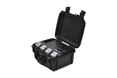 Colorado Drone Chargers DJI Matrice 4T PRCS side view with batteries