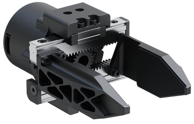 Unitree Dex1-1 gripper, side view