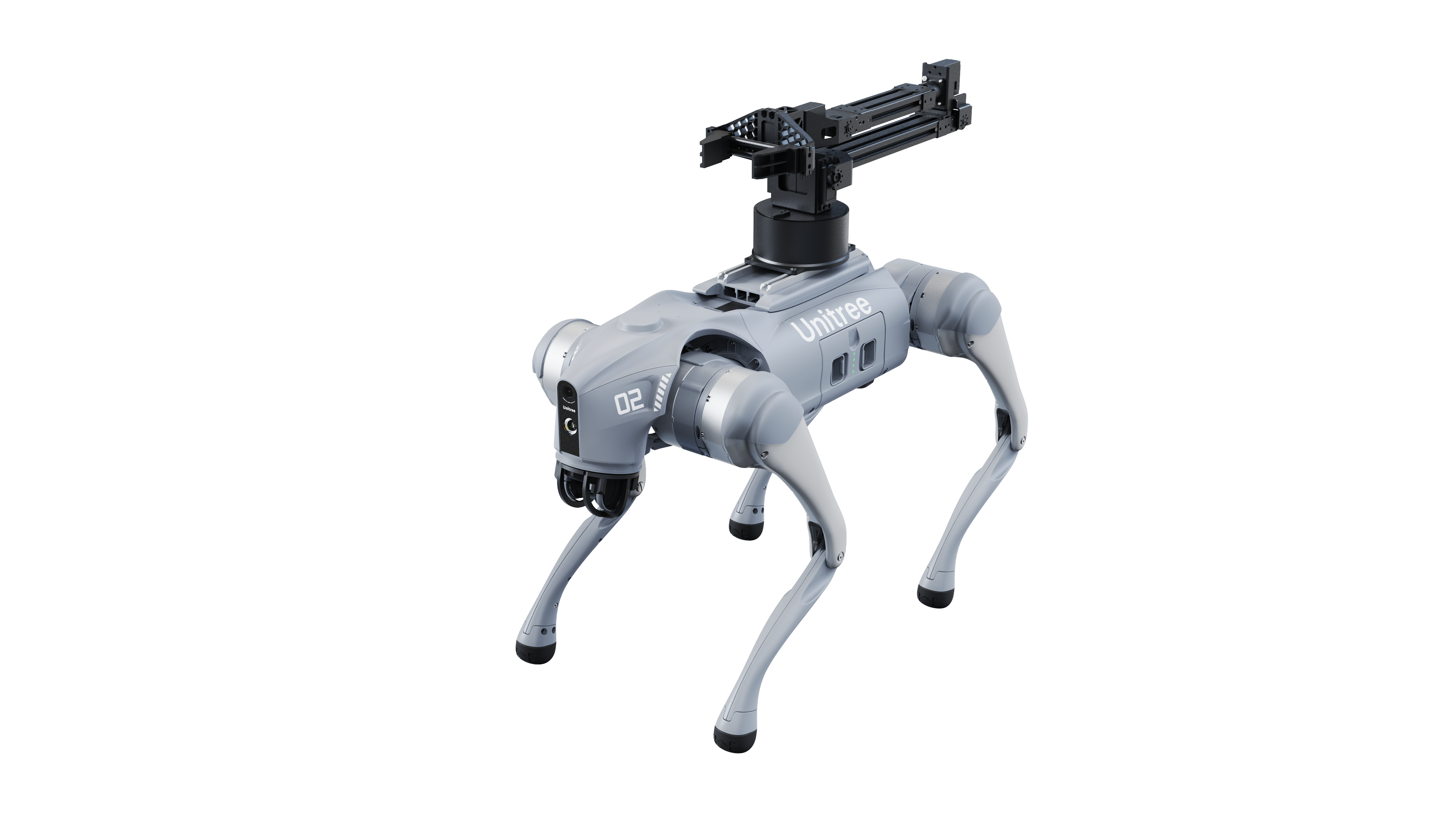 Unitree Go2 Edu with D1 robotic arm mounted