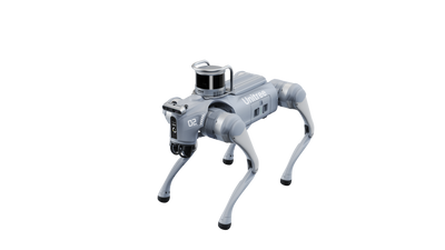 Unitree Go2 Edu with Hesai XT16 LiDAR, backpack and depth camera