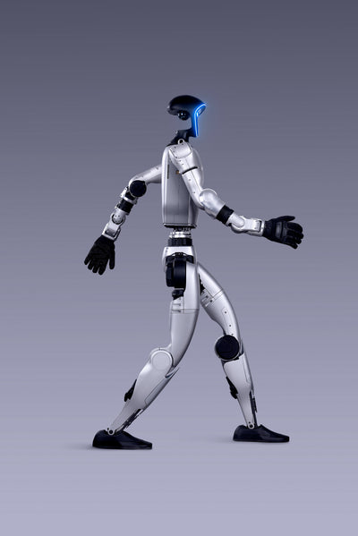 Unitree G1 Pro humanoid robot, studio photograph