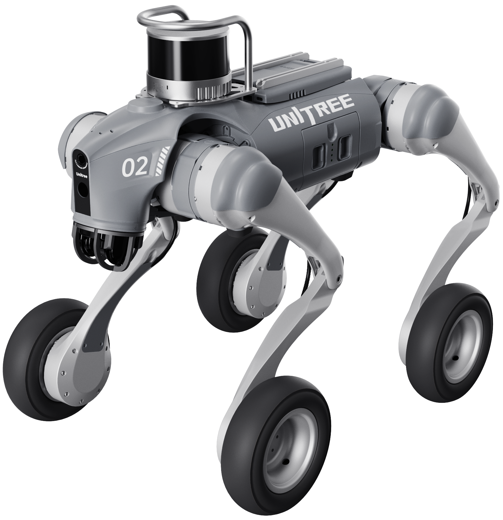 Unitree Go2-W Ultimate package configuration