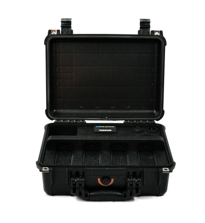 Parrot ANAFI USA PRCS Elite open case with batteries