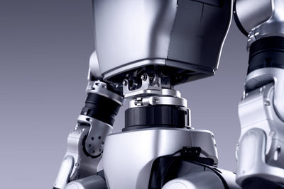 Unitree G1 humanoid robot, studio photograph