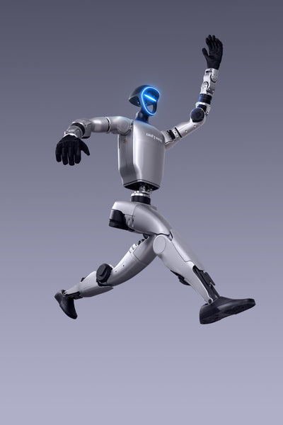 Unitree G1 Edu research humanoid, high resolution studio photo
