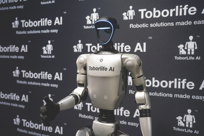 Unitree G1 humanoid robot, Toborlife studio shoot angle 3