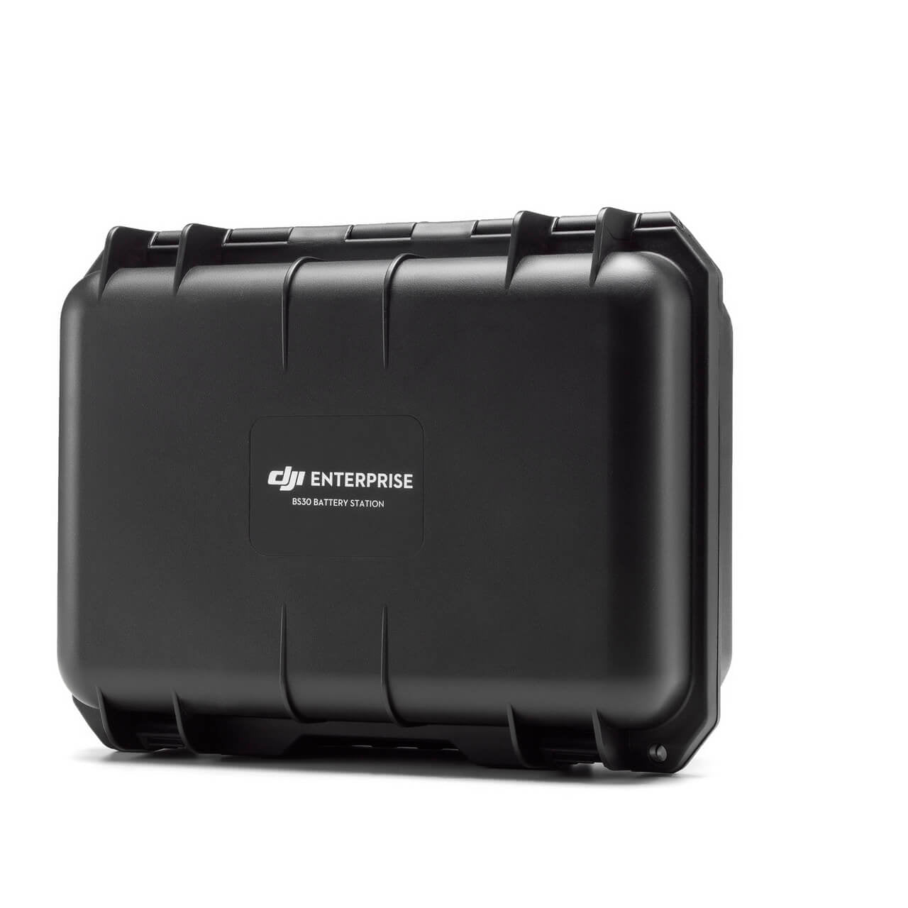 Side view of the protective hard case highlighting its impact-resistant shell