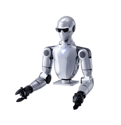 Unitree R1-A5 dual-arm humanoid robot studio product shot