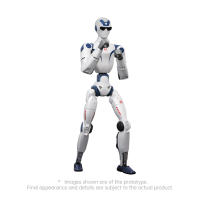 Unitree R1 Edu Smart humanoid robot on white background